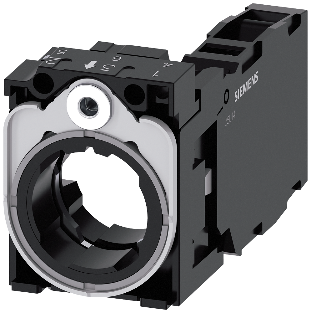 G_IC03_XX_27568P 3SU1550-1AA10-1FA0 Holder, contact module 1NO+1NC - Зображення 1