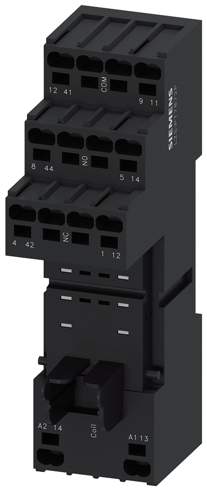 LZS:PT7872P PLUG-IN BASE FOR PT-RELAY