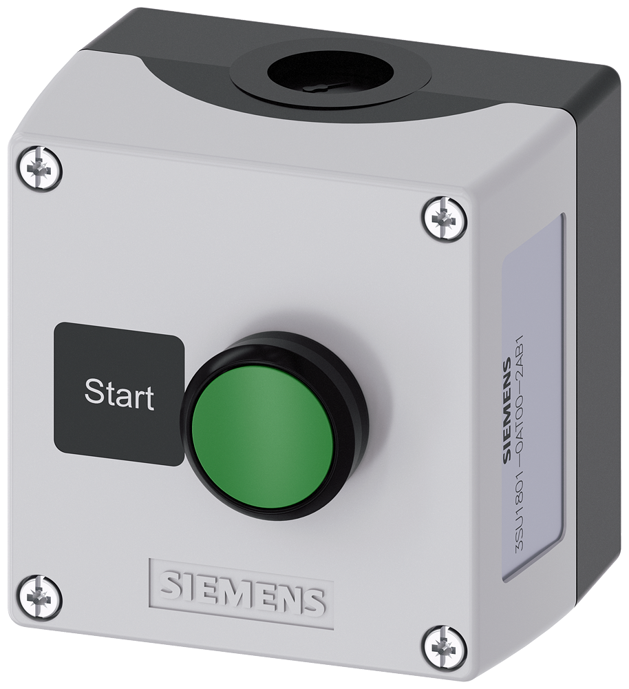 G_IC03_XX_30029P 3SU1801-0AT00-2AB1 Enclosure plastic, 1 control point - Зображення 1
