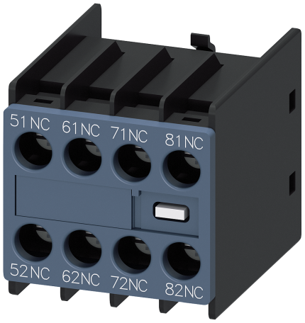 3RH2911-1GA04  AUX. SWITCH BLOCK, 4NC