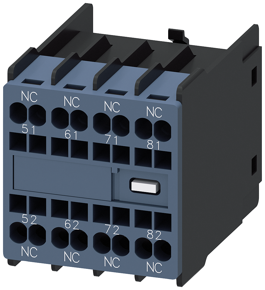 G_NSA0_XX_00598P 3RH2911-2GA04 AUX. SWITCH BLOCK,4NC - Зображення 1
