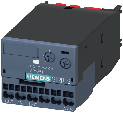 3RA2814-2AW10 AUX SWITCH OFF-DELAY UC24-240V 0...