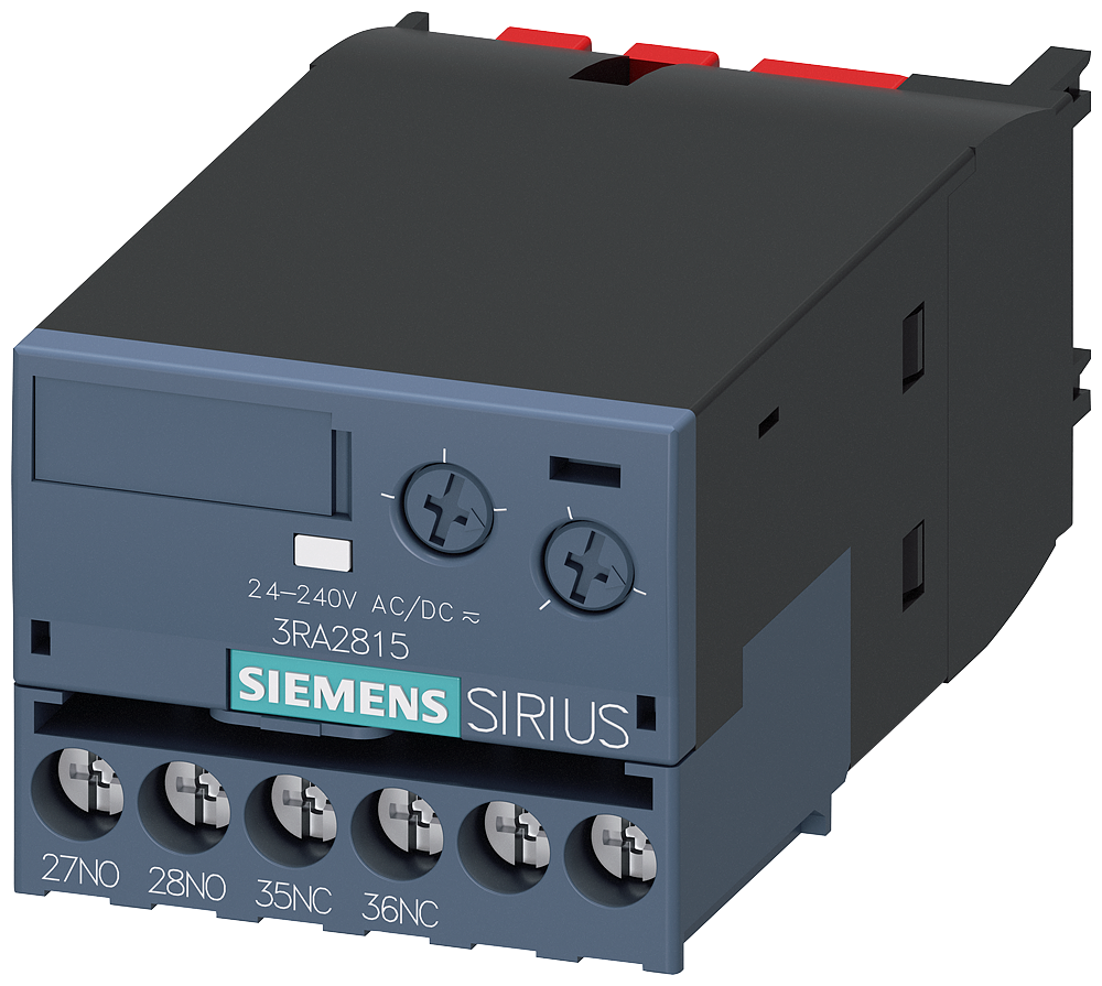 G_NSA0_XX_00662P 3RA2815-1FW10 AUX SWITCH OFF-DELAY UC24-240V 0... - Зображення 1