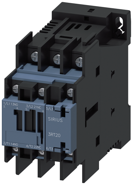 3RT2028-4BB40 CONTACTOR,AC3:18,5KW 1NO+1NC DC24V