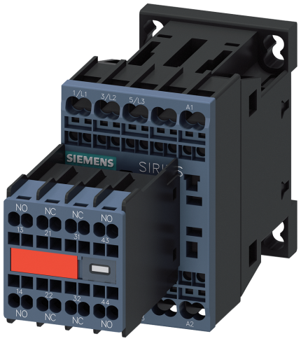 3RT2018-2BB44-3MA0 CONTACTOR,AC3:7,5KW 2NO+2NC DC24V