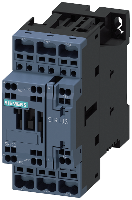 3RT2028-2XB40-0LA2 RAIL-CONTACTOR,AC3: 18,5KW 1NO+1...