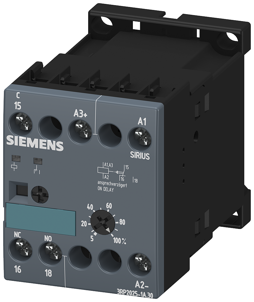 G_NSA0_XX_03559P 3RP2025-1AP30 SOLID-STATE TIME-DELAY RELAY - Зображення 1