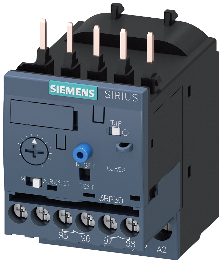 G_NSA0_XX_92525P 3RB3016-1SB0 Electronic overload relay 3...12 A - Зображення 1