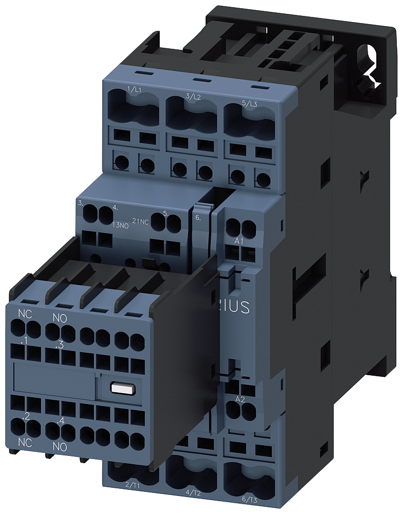 G_NSA0_XX_92882P 3RT2026-2AB04 CONTACTOR,AC3:11KW 2NO+2NC AC24V... - Зображення 1