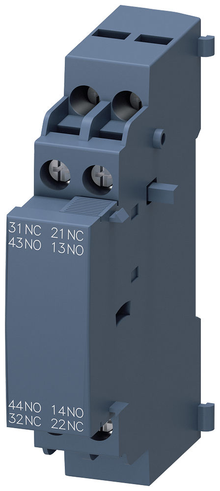 G_NSA0_XX_93122P 3RV2901-1J LATERAL AUXILIARY SWITCH 2NO+2NC - Зображення 1