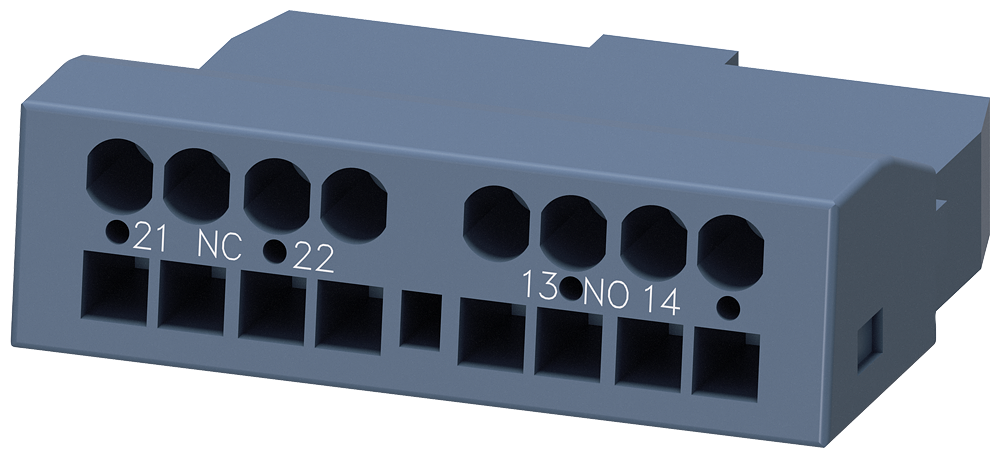 G_NSA0_XX_93134P 3RV2901-2E TRANSVERSE AUX. SWITCH 1NO+1NC - Зображення 1