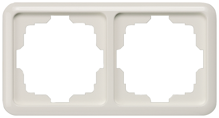 5TG1802 PROFIL FRAME 2F. W. 2CUTOUTS TWH
