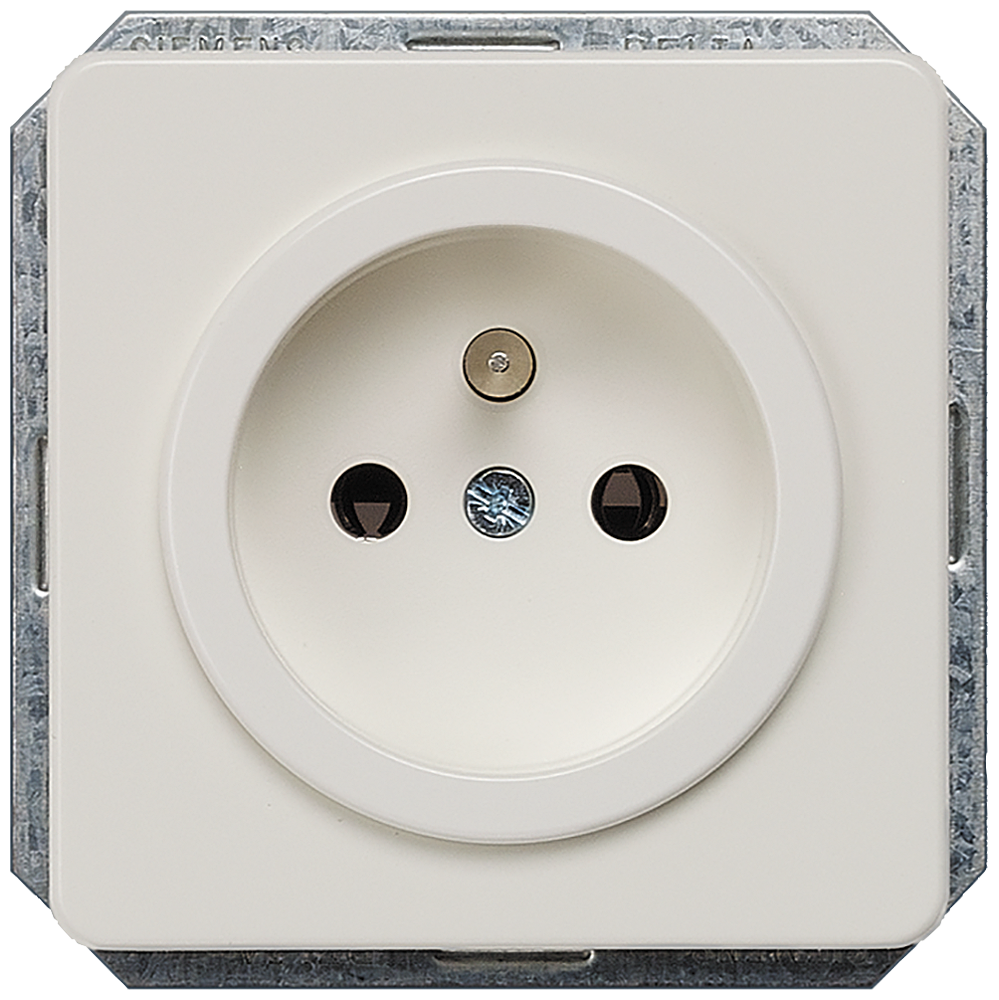 P_I201_XX_02596P 5UB1408 DELTA PROFIL TWH,SOCKET+EARTH - Зображення 1