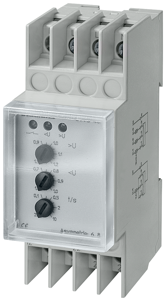 P_I201_XX_04551P 5TT3408 VOLTAGE RELAY, 2W 0,9-1,3+0,7-1,1UC - Зображення 1