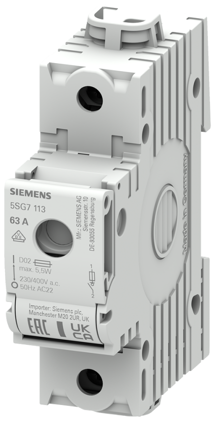 5SG7113 switch disconnector with fuse