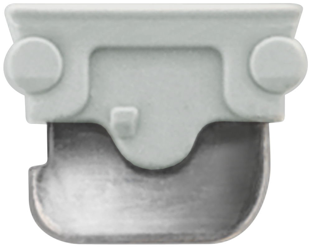 P_I201_XX_05110P 8WH9020-8AB00 THROUGH-T. CONNECTOR, ISO, GRAY - Зображення 1
