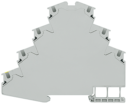8WH2040-4LG00 4-TIER. TERM. 4 MM2, GRAY