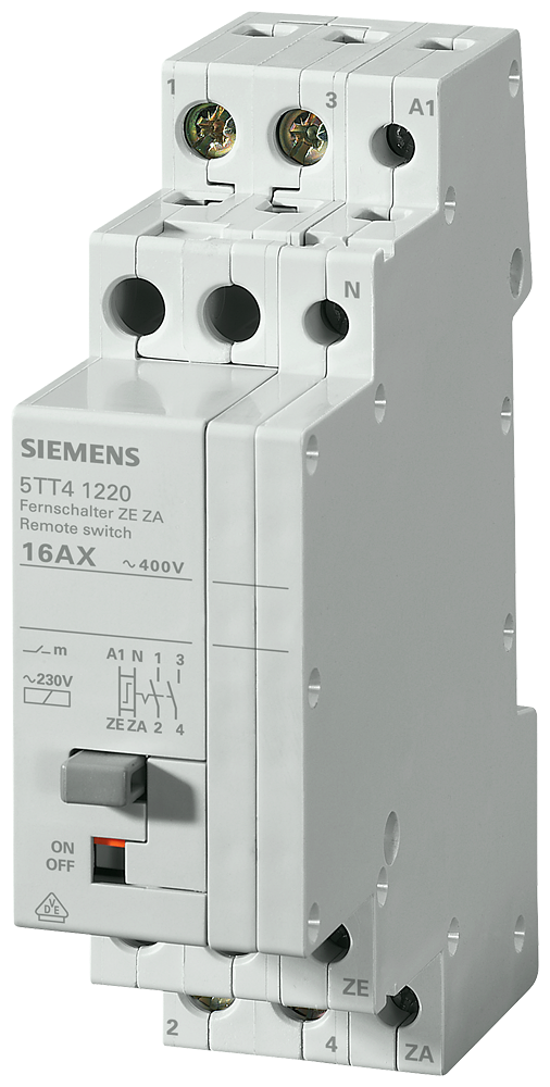 P_I201_XX_05455P 5TT4122-0 REMOTE SWITCH ZAZE 2NO AC230V 16A - Зображення 1
