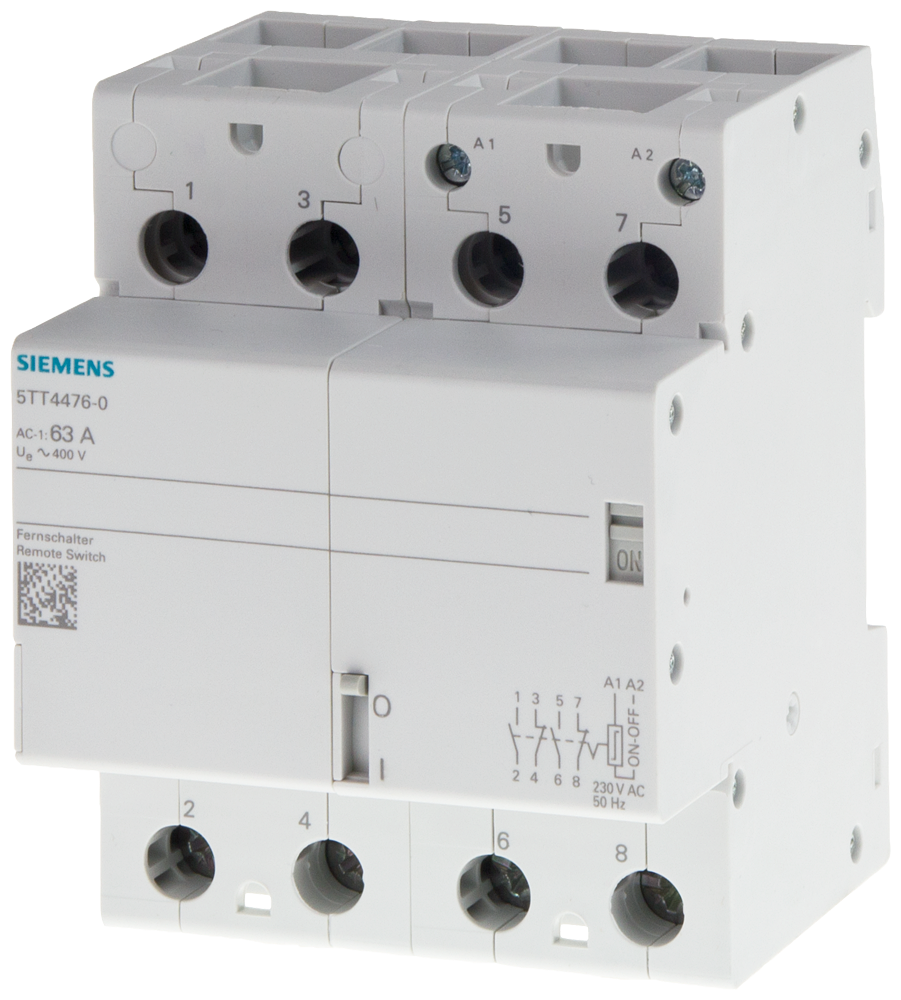 P_I201_XX_08234P 5TT4474-2 REMOTE CONTROL SWITCH,4NO,AC24V - Зображення 1