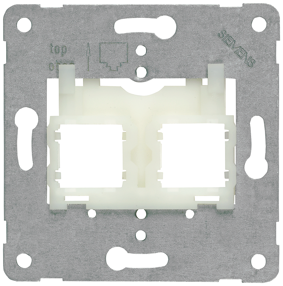 P_I201_XX_08287P 5TG2058-1 SUPPORT PLATE MODULAR-JACK TRANS... - Зображення 1