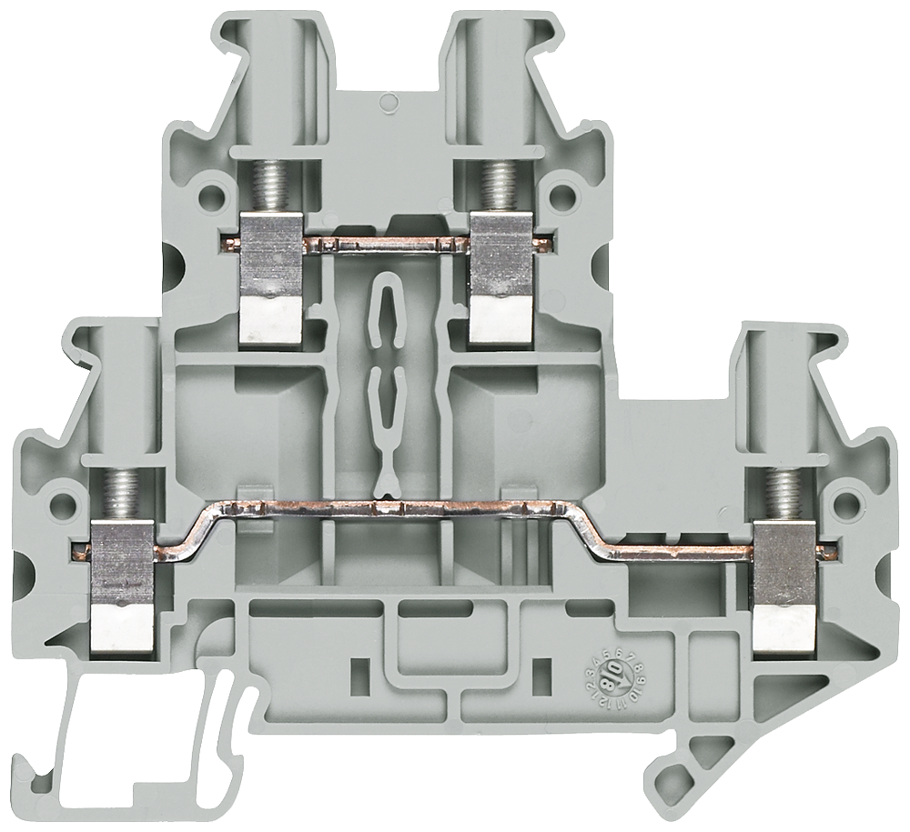 P_I202_XX_00086P 8WH1020-0AG00 TOW-TIER TER. 4QMM, 6,2MM,GREY - Зображення 1
