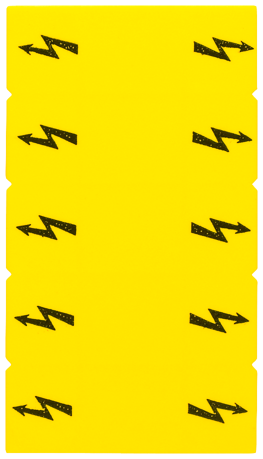 P_I202_XX_00099P 8WH9064-5BA06 WARNING COVERS 8,2MM, YELLOW - Зображення 1
