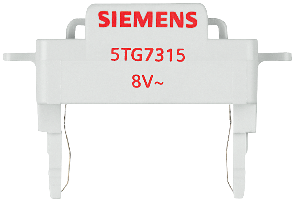 P_I202_XX_00386P 5TG7315 LED INSERT, 8V/50HZ, RED - Зображення 1