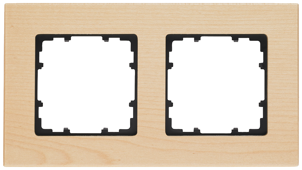 P_I202_XX_00557P 5TG1102-3 MIRO FRAME 2-FOLD WOOD MAPLE - Зображення 1