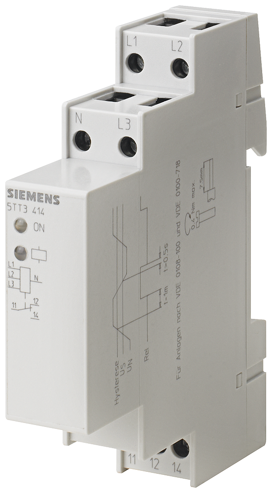 P_I202_XX_01319P 5TT3414 VOLTAGE RELAY 0.85 1CO - Зображення 1