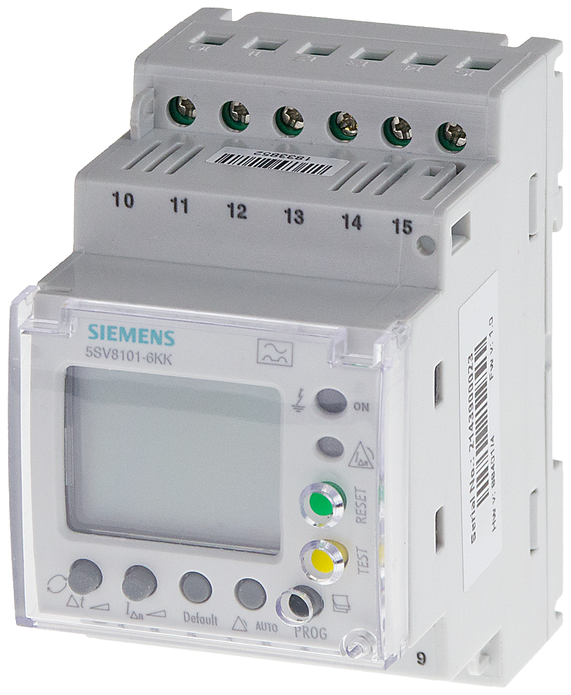 P_I202_XX_07896P 5SV8101-6KK MRCD TYPE A, 230VAC, LCD - Зображення 1