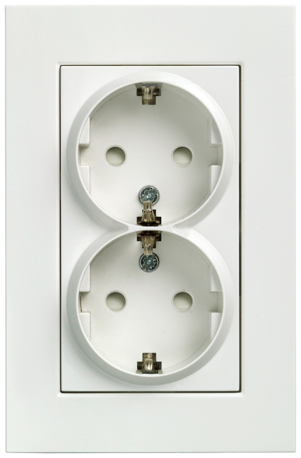 5UB2213-3KK MIRO,SCHUKO-DOU.SOCKET OUTLET+FR...