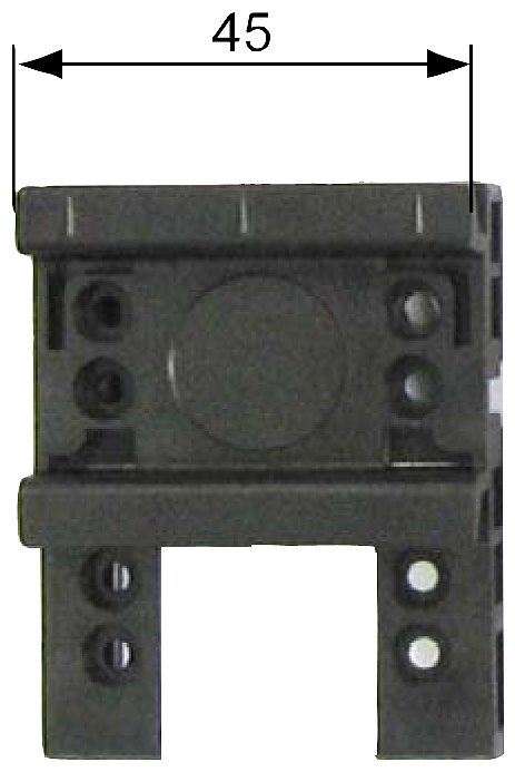 P_NSE0_XX_01637P 8US1998-7CB45 MOUNT.RAIL 45MM WIDE, SLIP-ON - Зображення 1