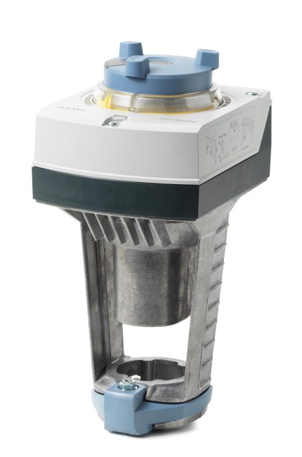 SAV31P00 Електромоторний привод, 1100 N, 20/, AC/DC 24 V, 3-поз. / DC 0…10 V / DC 4…20 mA, пруж.