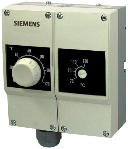 RAZ-TW.1000P-J Обмежуючий термостат з обмеженням по температурі, 15...95 °C, захисна гільза 100 мм; 700 мм